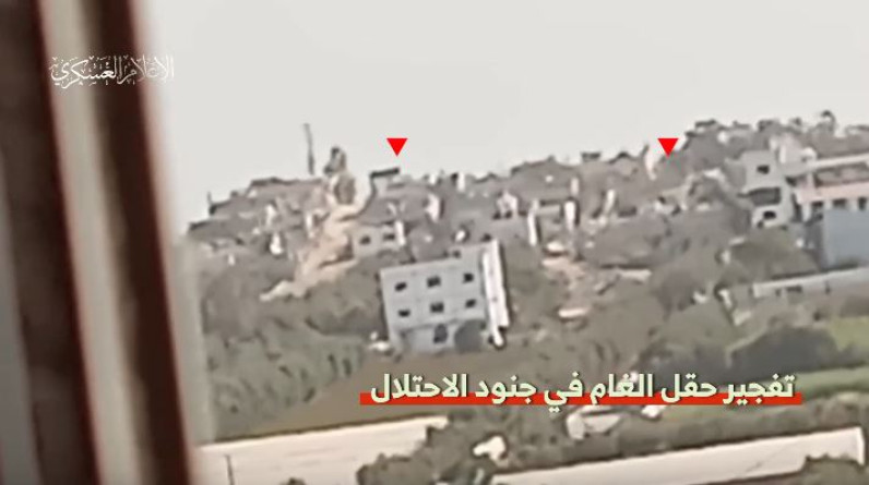 مشاهد جديدة من التحام «القسام» مع جنود الاحتلال في منطقة جحر الديك (فيديو)